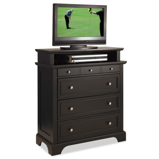 Home Styles Bedford Black TV Media Chest