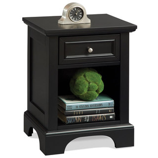 Bedford Black Night Stand by Home Styles