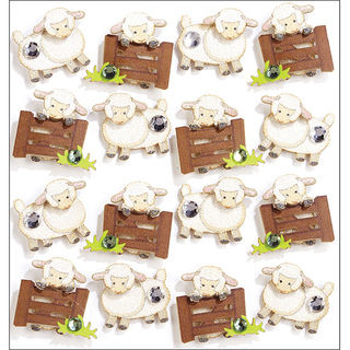 Jolee's Sheep Mini Repeats Stickers