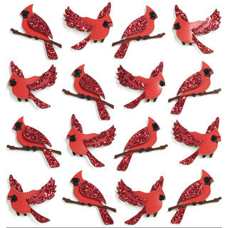 Jolee's Cardinal Mini Repeats Stickers