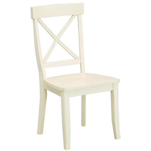 Antique White Finish Dining Chairs (Set of 2) by Home Styles