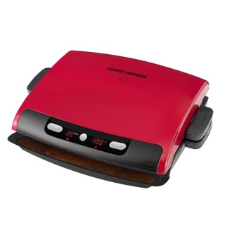 George Foreman Red 100-sq-in Grill