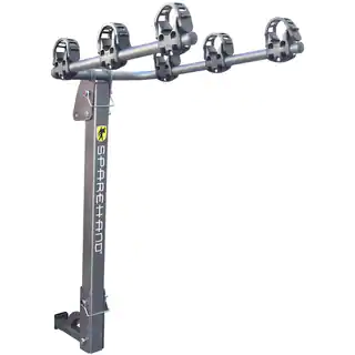 SpareHand "Elevation VR-701" Hitch Mount 3 Bike Carrier / Rack -- for both 2" & 1-1/4" hitch receivers