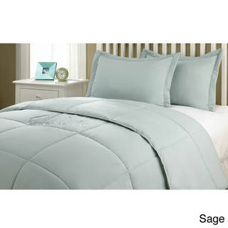 Nanofibre Water and Stain Resistant Down Alternative 3-piece Comforter Set