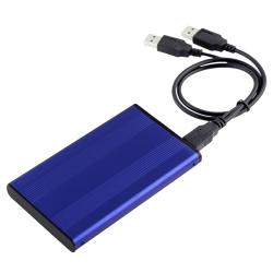 INSTEN Portable Easy-to-install Blue 2.5-inch SATA HDD Enclosure Version Two