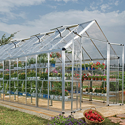 Palram Silver 8x20-foot Snap and Grow Greenhouse
