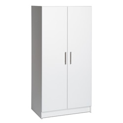 Prepac 'Winslow Elite' White 2-door Standing Cabinet