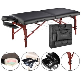 Master Massage Luxurious Montclair Pro 31-inch Memory Foam Massage Table Package