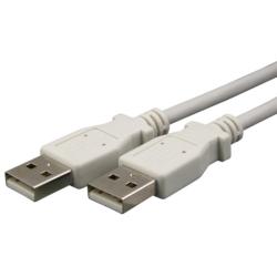 INSTEN 6-foot White USB 2.0 M/ M Type A to A Cable
