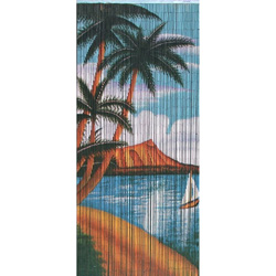 'Palm Beach Serenity' Beaded Curtain (Vietnam)