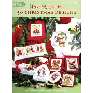 Leisure Arts-Fast & Festive, 50 Christmas Designs