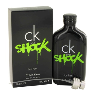 Calvin Klein CK One ShoCK Men's 3.4-ounce Eau de Toilette Spray