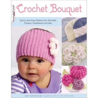 Design Originals-Crochet Bouquet For Baby
