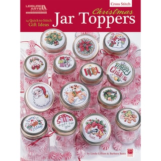 Leisure Arts-Christmas Jar Toppers