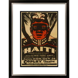 Gallery Direct William Du Bois 'Haiti A Drama of the Black Napoleon' Framed Limited Edition Giclee Art