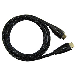 Arrowmounts 6-foot 3D HDMI Cable with Net Jacket
