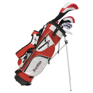 Tour Edge Golf Left-hand HT Max-J Jr 4x1 Golf Set with Bag