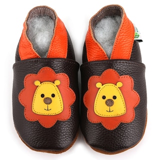 Lion Soft Sole Leather Baby Shoes