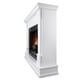 Real Flame Silverton White 48 in. L x 13 in. D x 41 in. H Gel Fireplace