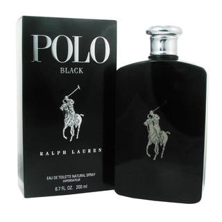 Ralph Lauren Polo Black Men's 6.7-ounce Eau de Toilette Spray