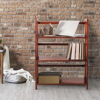 Folding Stackable 27.5-inch Bookcase