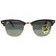 Ray-Ban Clubmaster RB3016 W0366 Tortoise / Green G15 Unisex Sunglasses - Thumbnail 7