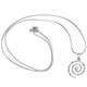 Jewelry by Dawn Hammered Swirl Sterling Silver Snake Chain Necklace - Thumbnail 1