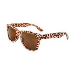 Unisex 1889-WHTLEOBN Leopard Fashion Sunglasses