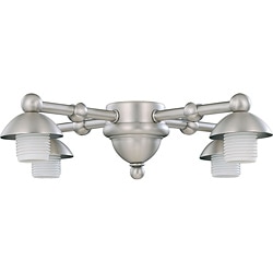 Four Light Pewter Ceiling Fan Light Kit