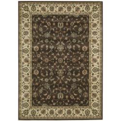 Nourison Persian Arts Floral Chocolate Rug (2' x 3'6)