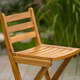 Tundra Outdoor Wood Barstool by Christopher Knight Home - Thumbnail 2