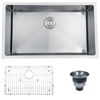 Ruvati 16-gauge Stainless Steel 32-inch Single Bowl Undermount Kitchen Sink