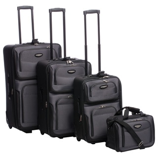 Travel Select by Traveler's Choice Amsterdam 4-piece Rolling Expandable Luggage Set
