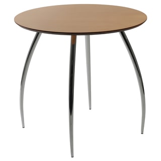 Euro Style 30-inch Natural Round Bistro Table