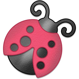 CottageCutz Mini Die 1.75"X1.75"-Ladybug Made Easy