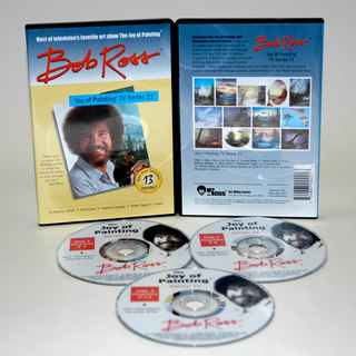 Weber Bob Ross DVD Joy of Painting Series 21. Featuring 13 Shows