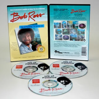 Weber Bob Ross DVD Joy of Painting Series 14. Featuring 13 Shows