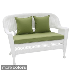 Patio Loveseat Cushion with Pillows