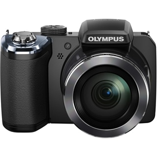 Olympus Traveller SP-820UZ iHS 14 Megapixel Compact Camera - Black