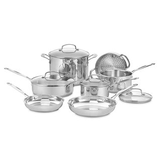 Cuisinart Chef's Classic Stainless Steel 11-piece Cookware Set