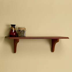 Windsor 24-inch Shelf Kit with Mahogany Finish