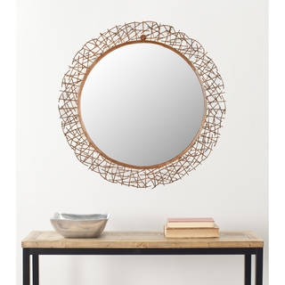 Safavieh Handmade Arts and Crafts Fragile Twigs 29-inch Copper Mirror