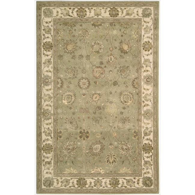 Nourison 3000 Hand-tufted Green Rug (2'6 x 4'2)