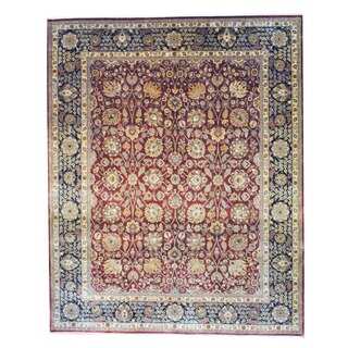 Herat Oriental Indo Hand-knotted Mahal Wool Rug (8' x 10')