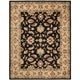 Safavieh Handmade Heritage Timeless Traditional Black/ Gold Wool Rug (9' x 12') - Thumbnail 0