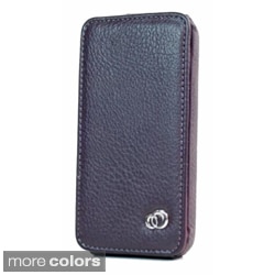 Kroo Apple iPhone 4/4S Leather Protector Case