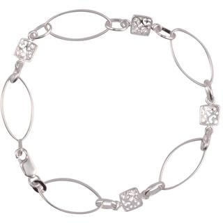 Jewelry by Dawn Oval Link Sterling Silver Bracelet
