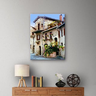 George Zucconi 'Assisi, Italy' Wrapped Canvas
