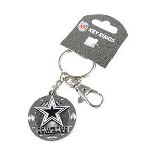 NFL Id/Key Ring Swivel Clip Photo Holder Keychain