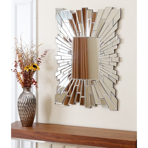 Abbyson Empire Rectangle Wall Mirror